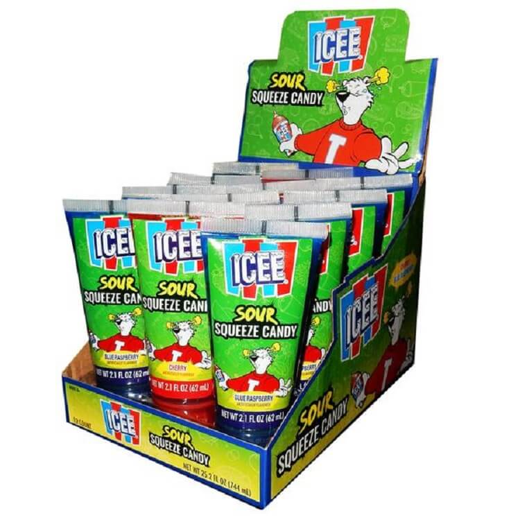 Icee Sour Squeeze Candy Novelty Candy 7386